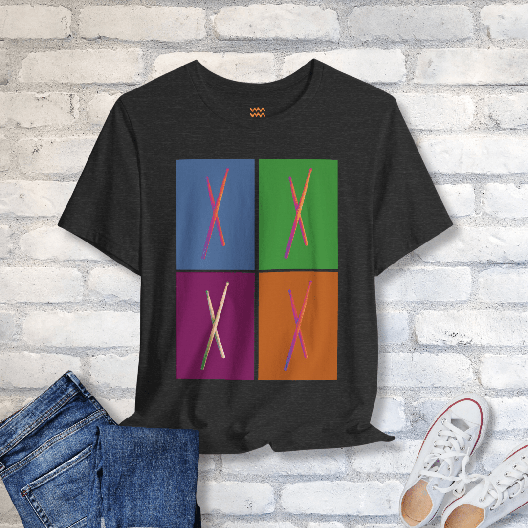Pop Sticks T-Shirt - Tempo Tribe