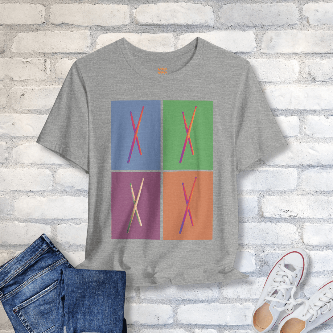 Pop Sticks T-Shirt - Tempo Tribe
