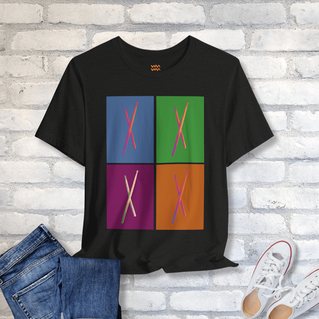Pop Sticks T-Shirt - Tempo Tribe