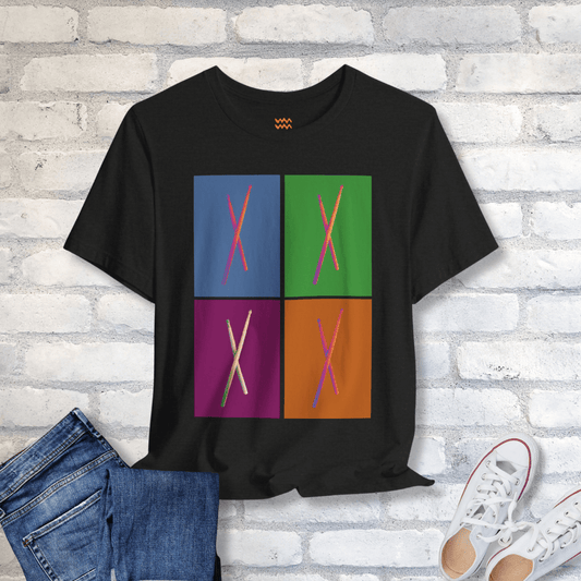 Pop Sticks T-Shirt - Tempo Tribe