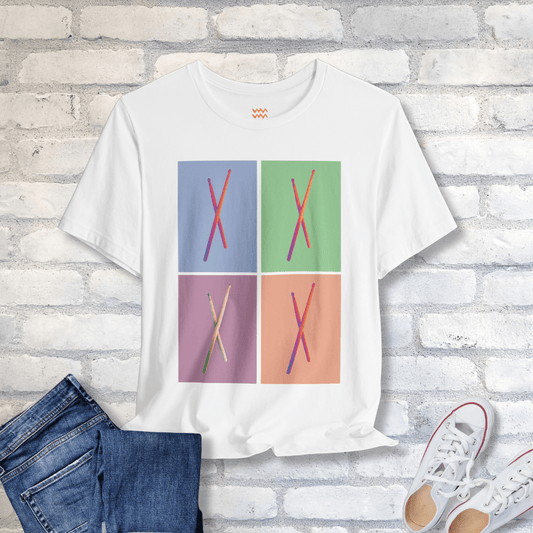 Pop Sticks T-Shirt - Tempo Tribe