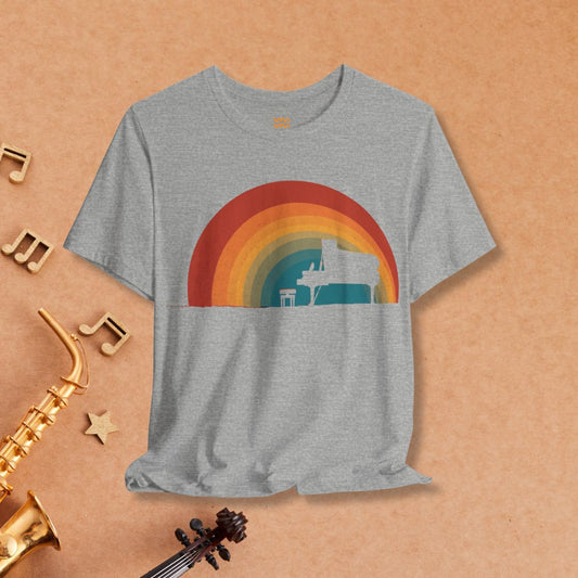 Rainbow Keys T-Shirt - Tempo Tribe