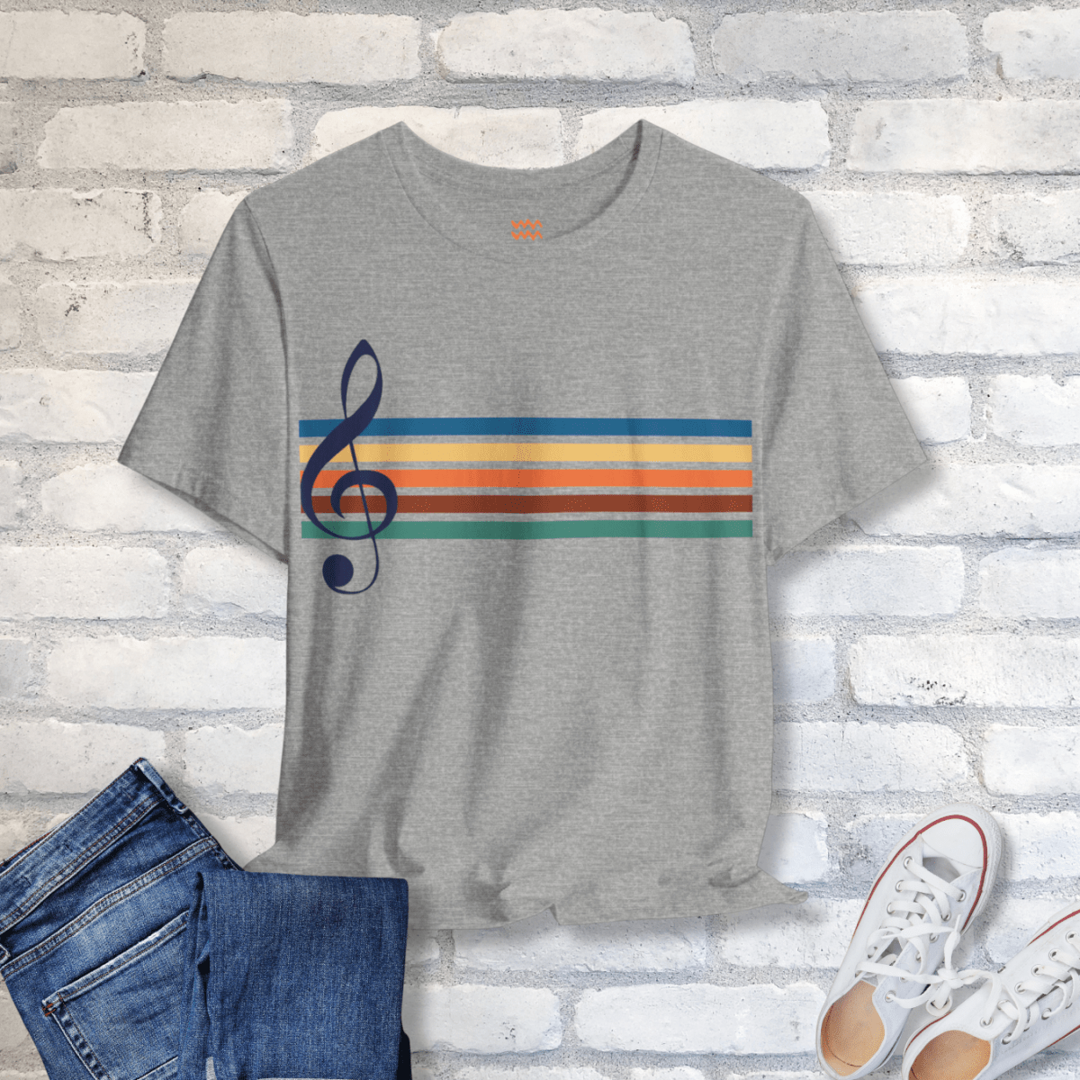 Retro Harmony T-Shirt - Tempo Tribe