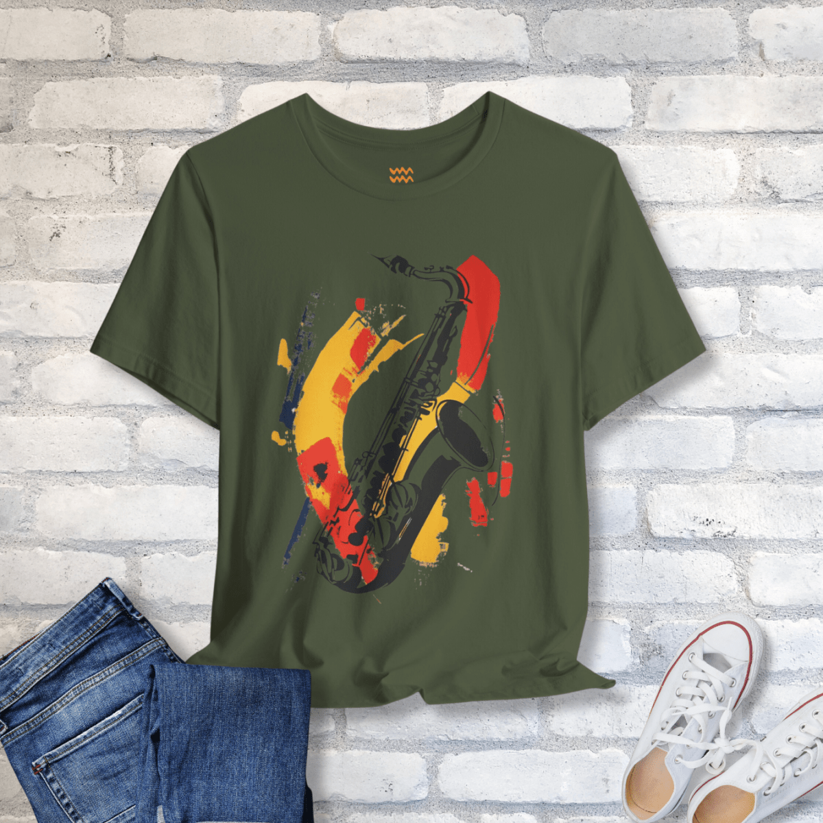 Sax in Color T-Shirt - Tempo Tribe