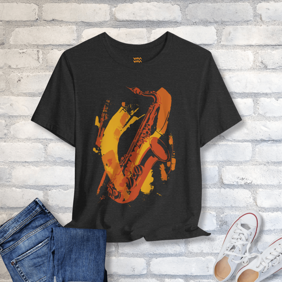 Sax in Color T-Shirt - Tempo Tribe