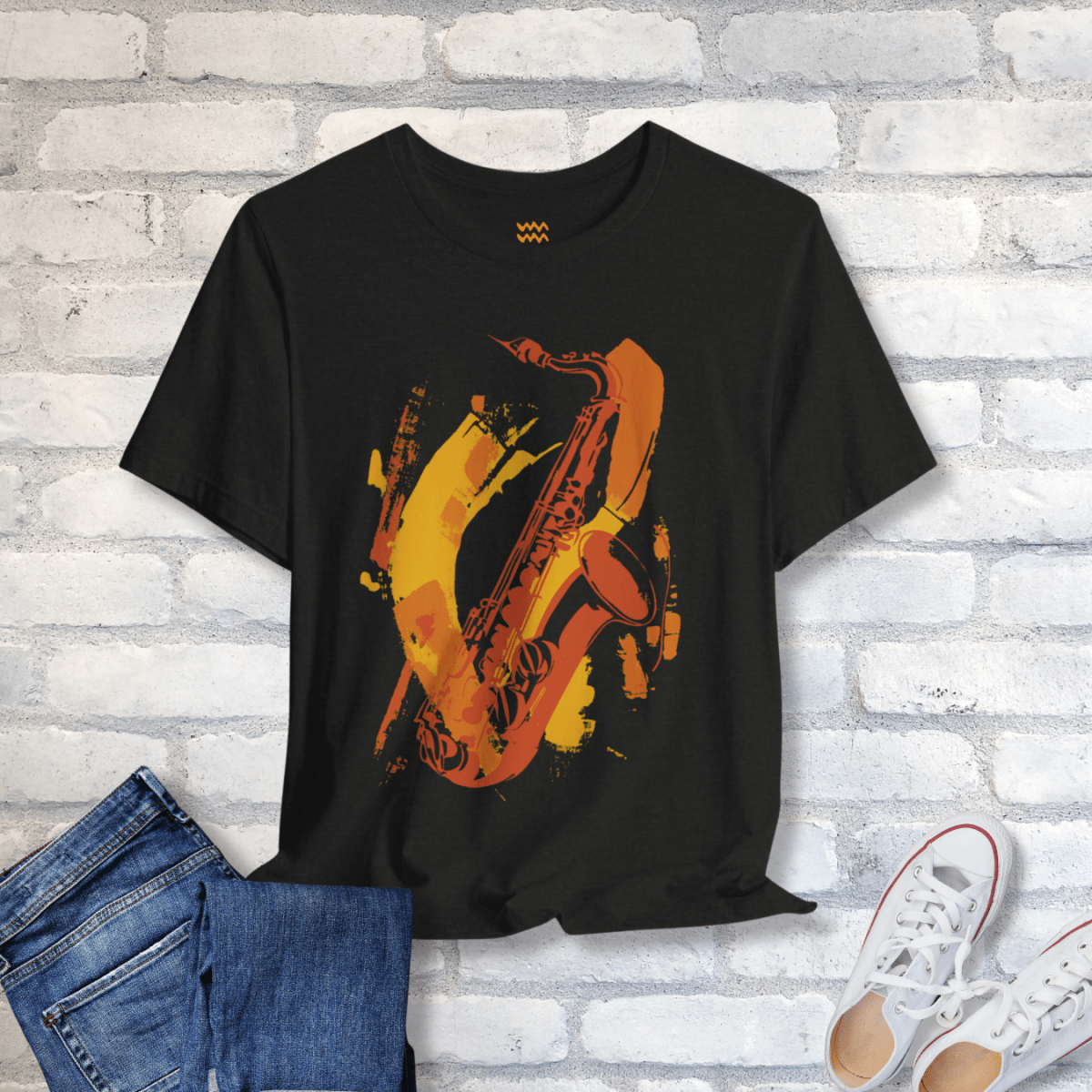 Sax in Color T-Shirt - Tempo Tribe