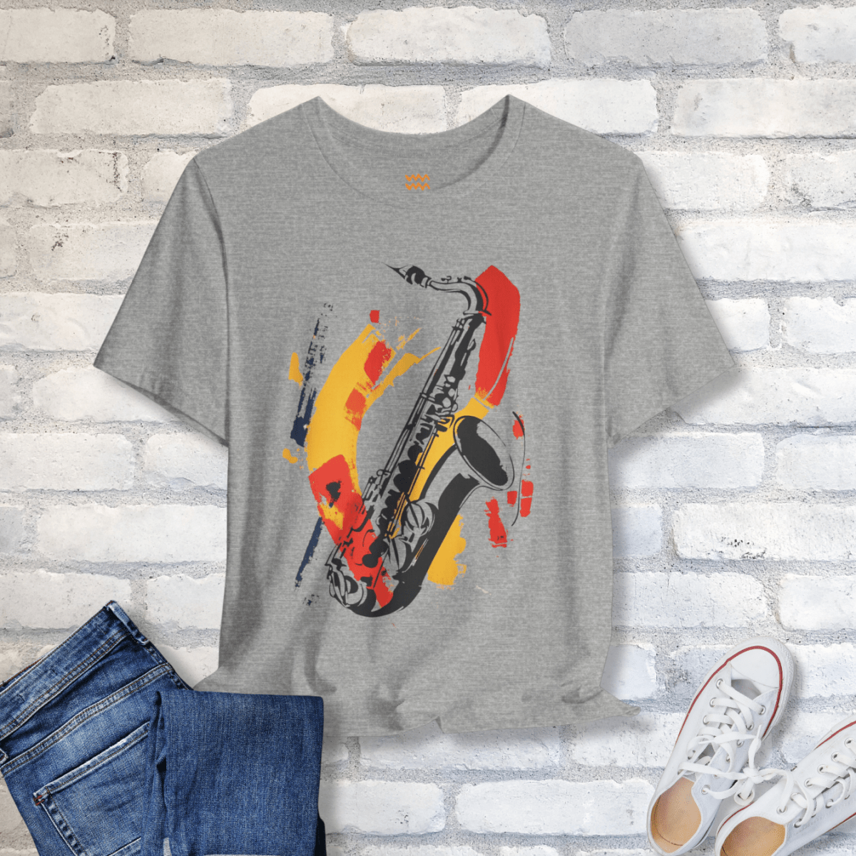 Sax in Color T-Shirt - Tempo Tribe
