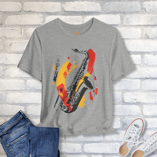 Sax in Color T-Shirt - Tempo Tribe