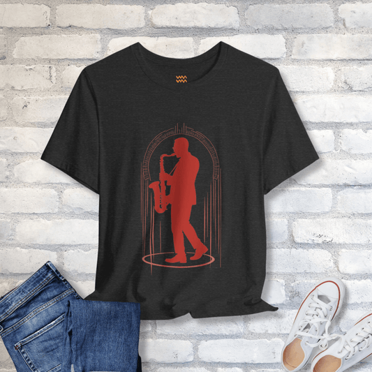 Sax Serenity T-Shirt - Tempo Tribe