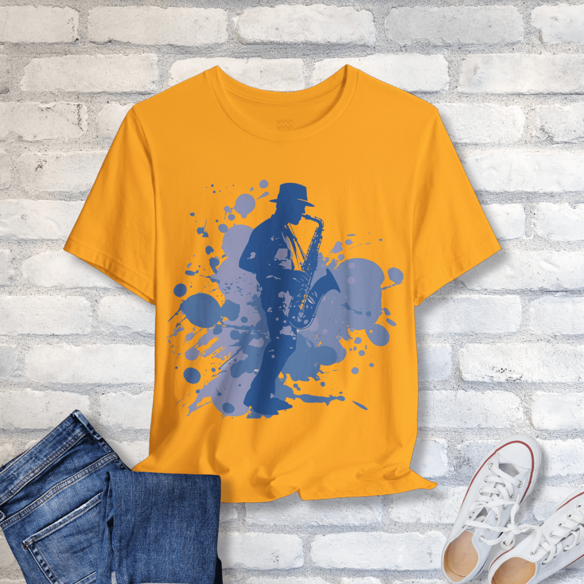 Saxophone Blues T-Shirt - Tempo Tribe