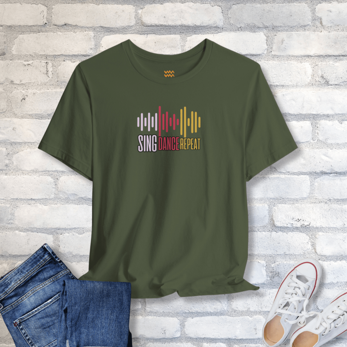 Sing Dance Repeat T-Shirt - Tempo Tribe