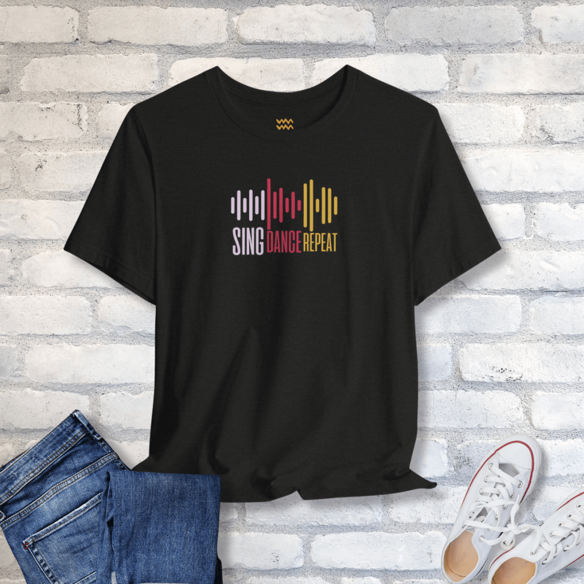 Sing Dance Repeat T-Shirt - Tempo Tribe