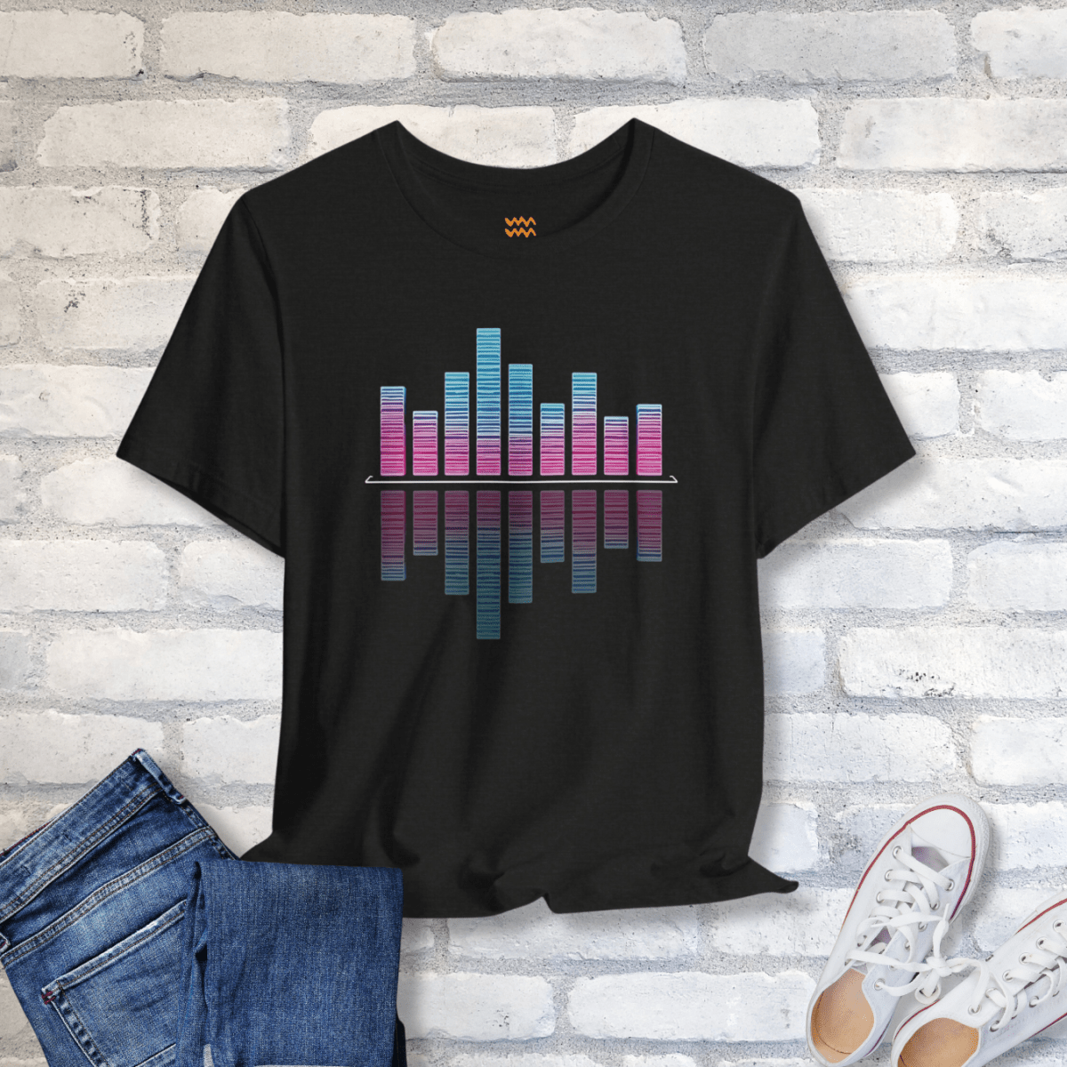 Soundwave Glow T-Shirt - Tempo Tribe