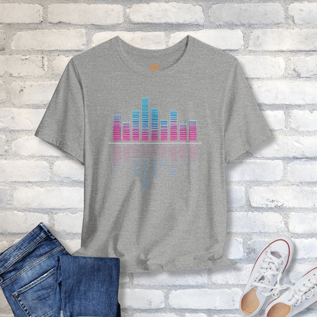Soundwave Glow T-Shirt - Tempo Tribe