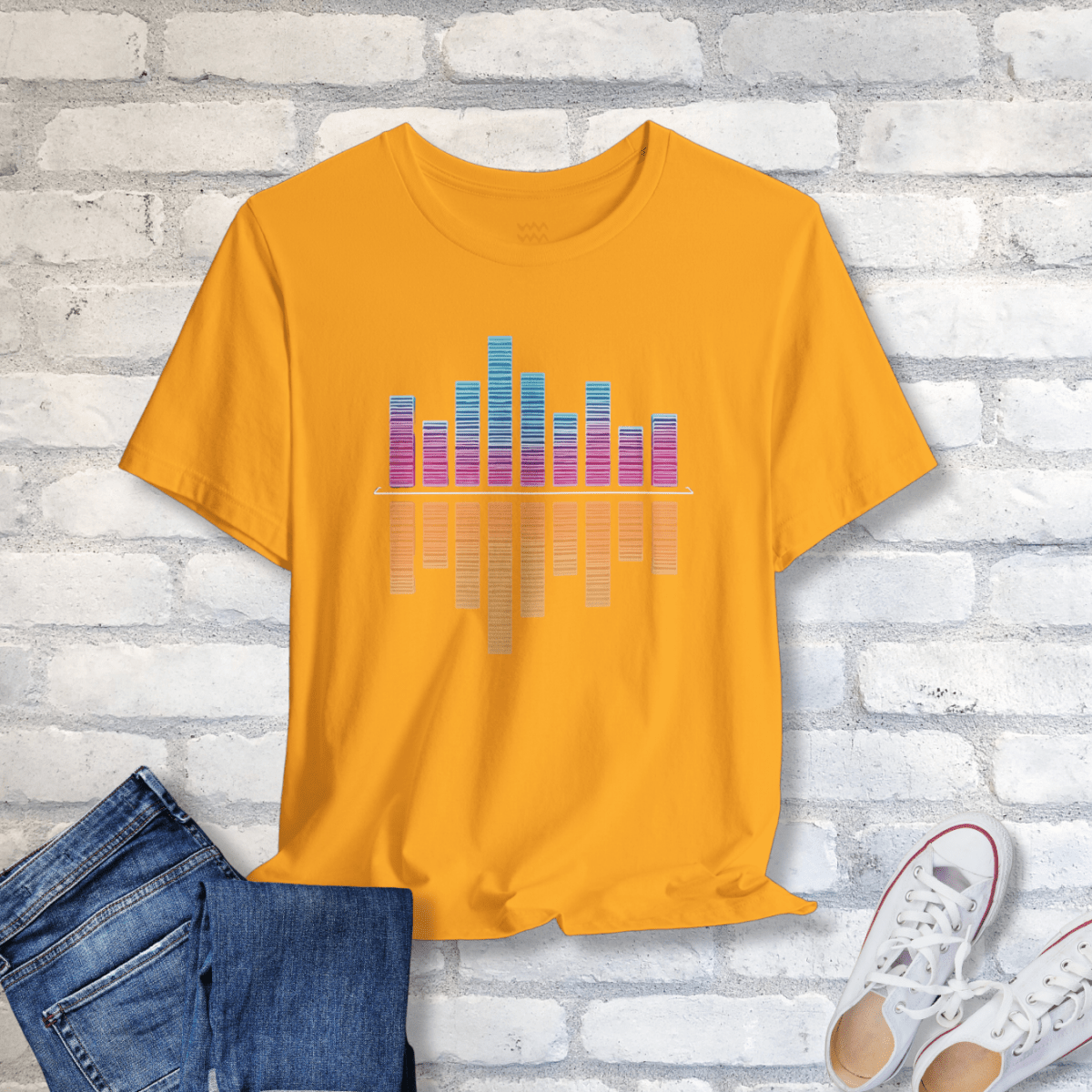 Soundwave Glow T-Shirt - Tempo Tribe