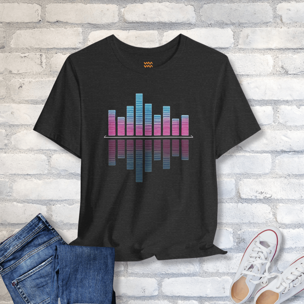 Soundwave Glow T-Shirt - Tempo Tribe