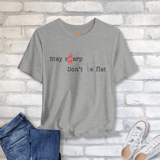 Stay Sharp T-Shirt - Tempo Tribe