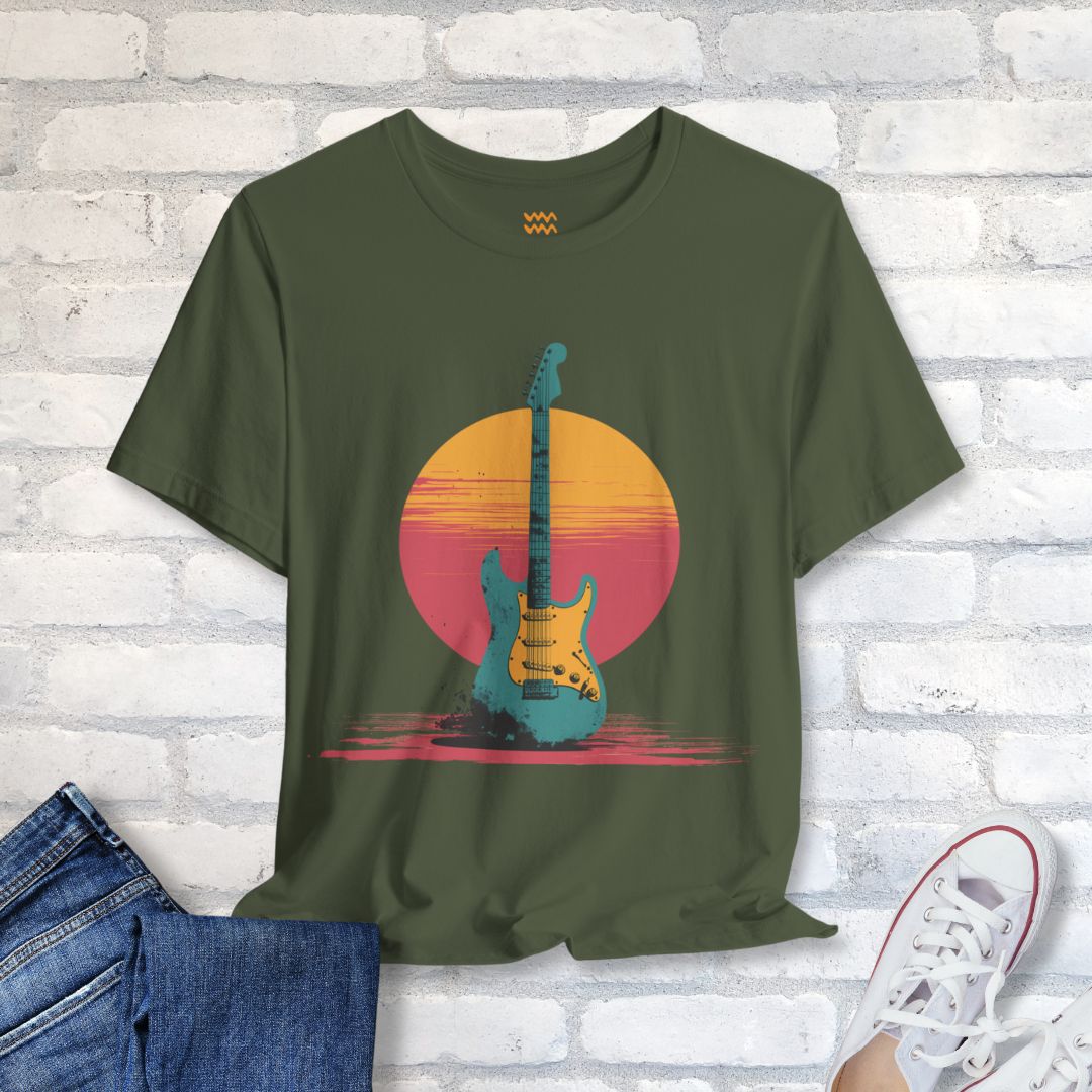 Sunset Strum T-Shirt - Tempo Tribe