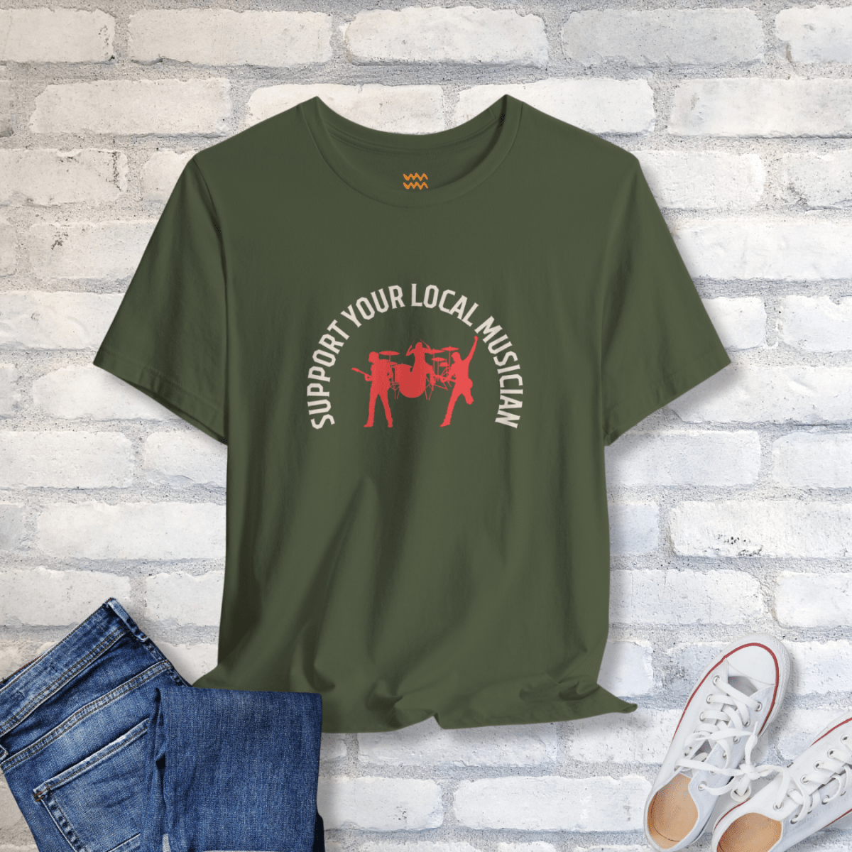 Support Musician T-Shirt - Tempo Tribe
