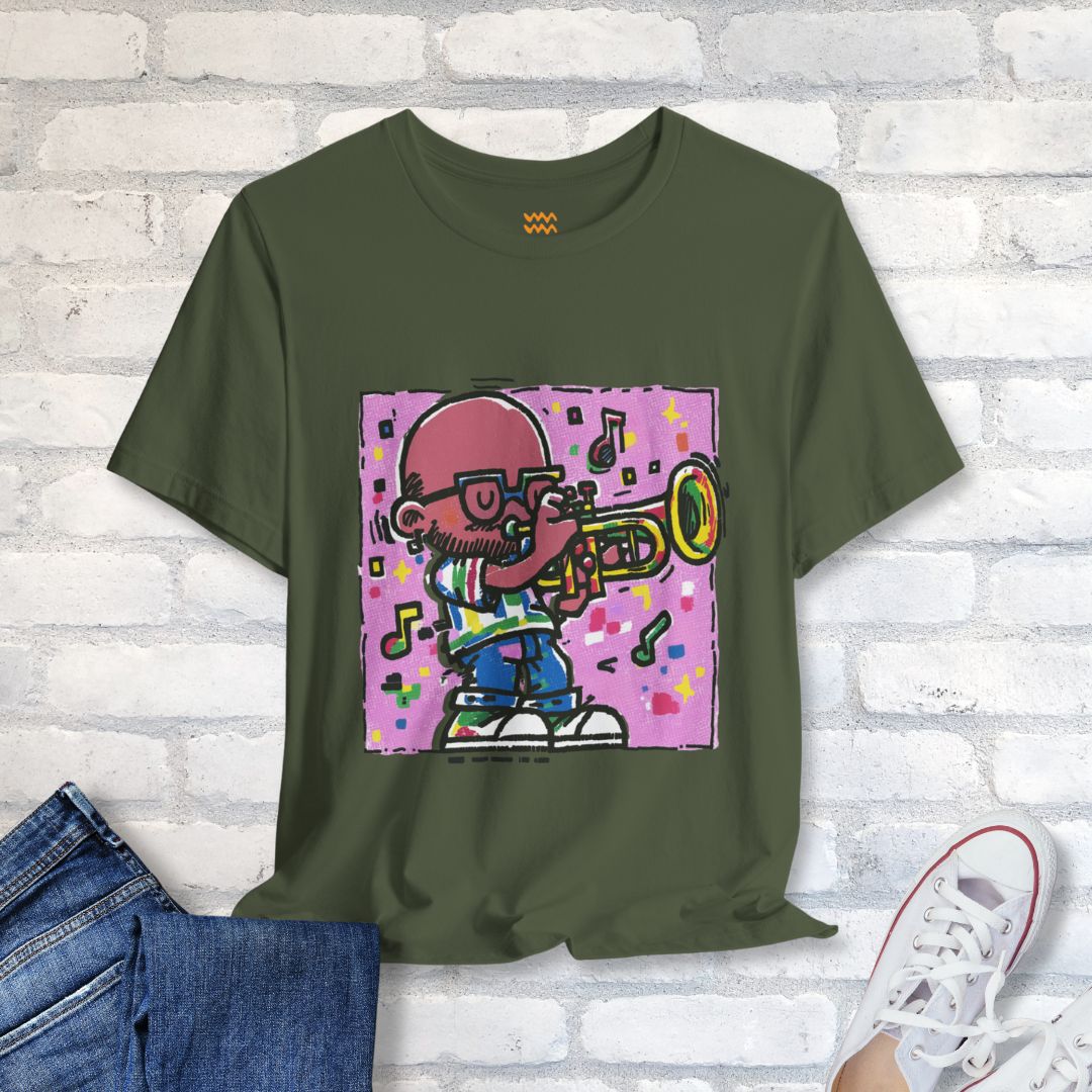 Trumpet Pop T-Shirt - Tempo Tribe