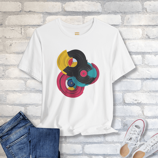 Vibrant Vinyl T-Shirt - Tempo Tribe