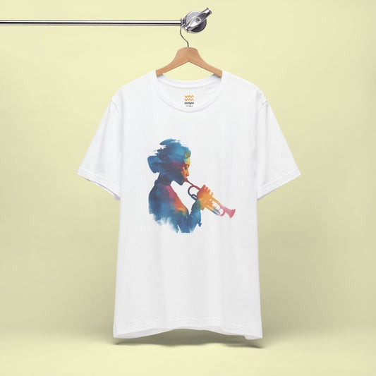 Watercolor Blues T-Shirt - Tempo Tribe