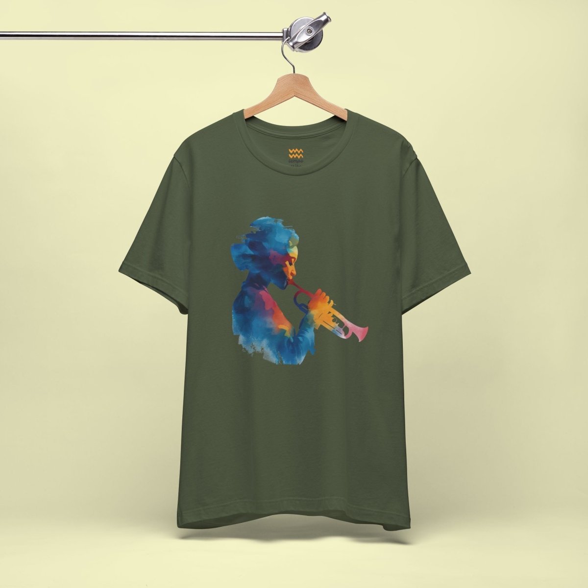 Watercolor Blues T-Shirt - Tempo Tribe