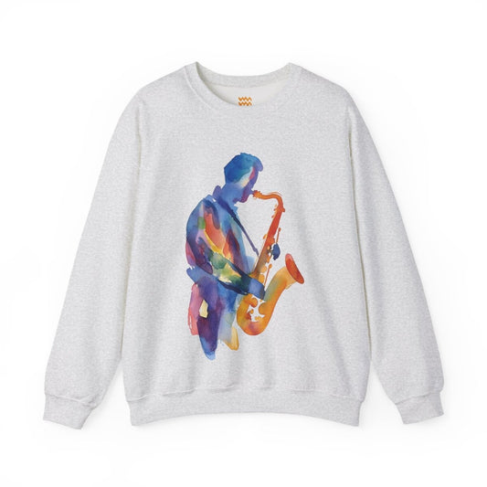 Watercolor Jazz Sweatshirt - Tempo Tribe