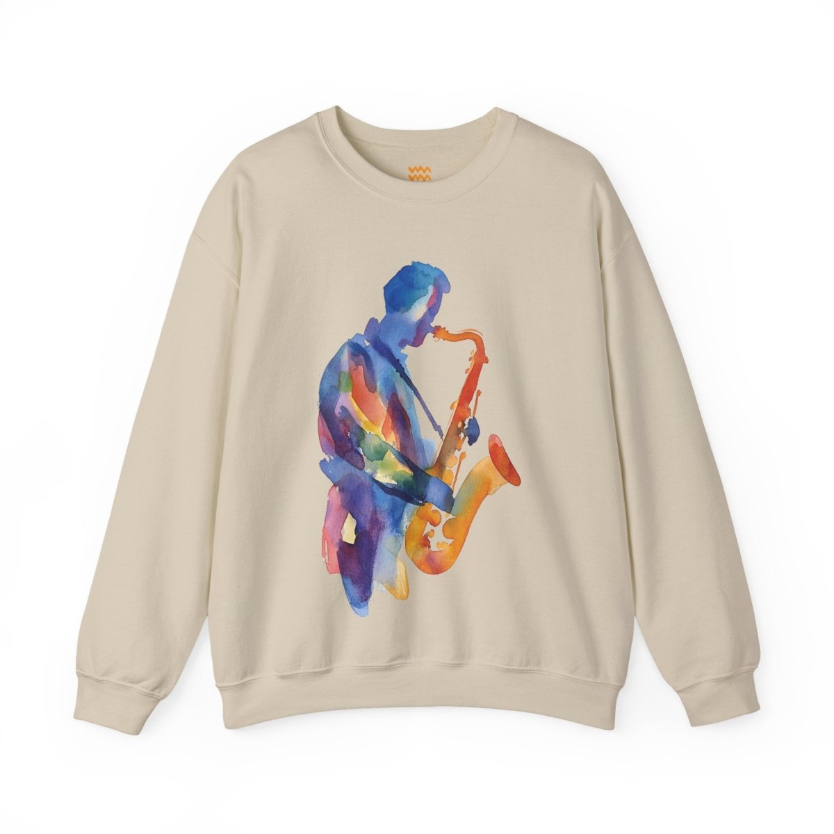 Watercolor Jazz Sweatshirt - Tempo Tribe