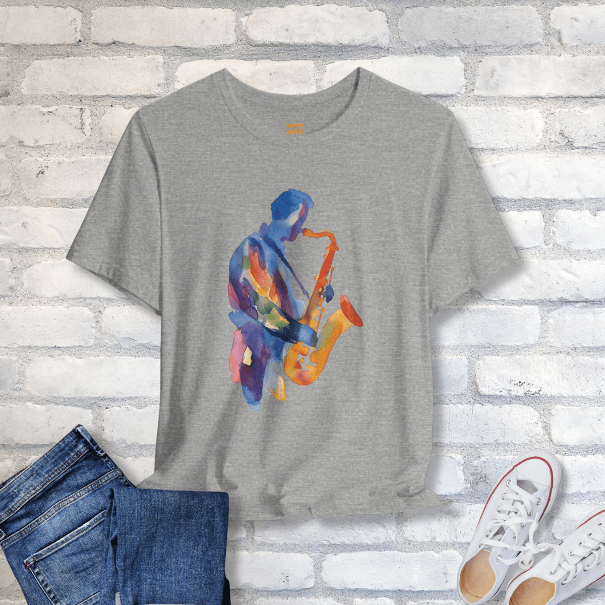 Watercolor Jazz T-Shirt - Tempo Tribe