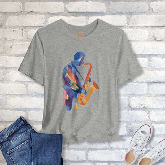 Watercolor Jazz T-Shirt - Tempo Tribe