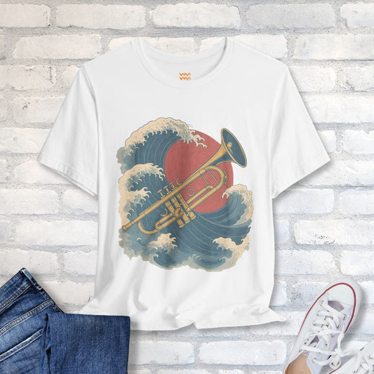 Wave Brass T-Shirt - Tempo Tribe